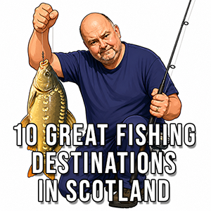 Fishing spots in Scotland